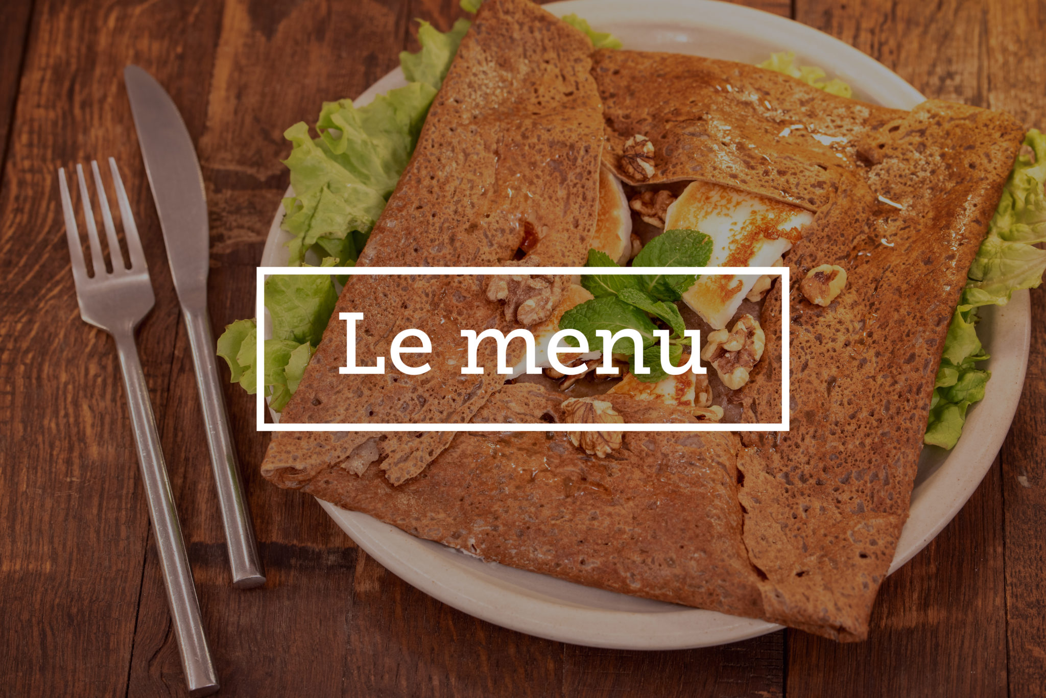 Le menu